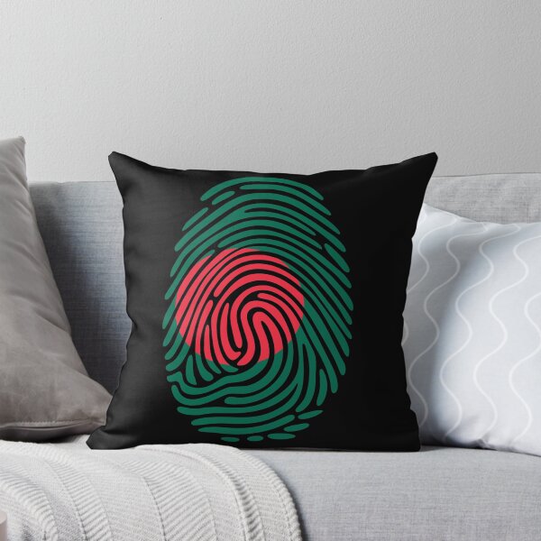Item preview, Bangladesh Flag Fingerprint Identity | Bangladeshi DNA Heritage designed and sold by NTGUILTY.