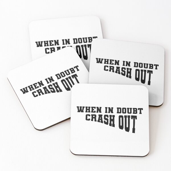 Aperçu de l'œuvre Copie de When in Doubt Crash Out | KLS 2 Kevin Langue Show créée et vendue par Nesstitches.