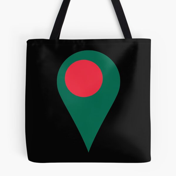 Item preview, Bangladesh Flag Location Pin Map Marker | Bangladeshi Destination GPS Icon designed and sold by NTGUILTY.