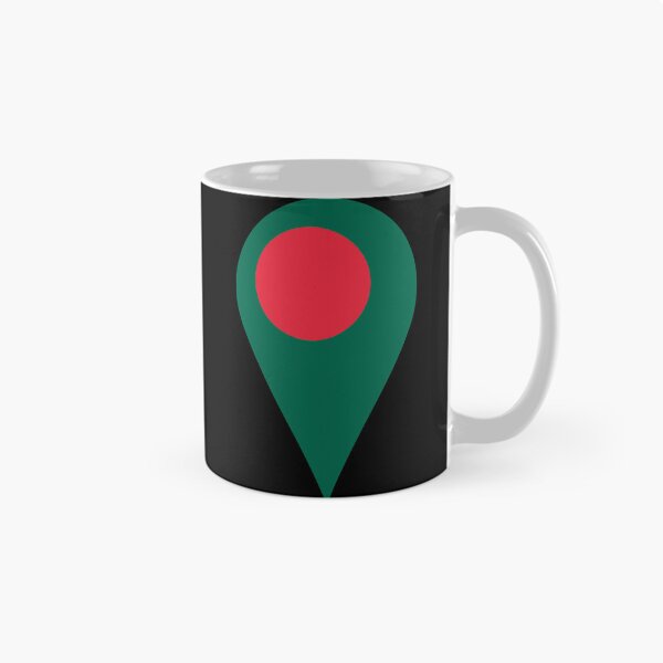 Item preview, Bangladesh Flag Location Pin Map Marker | Bangladeshi Destination GPS Icon designed and sold by NTGUILTY.