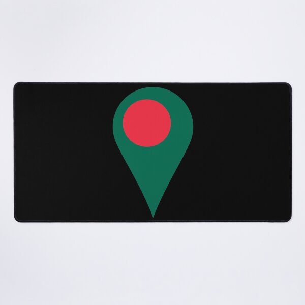 Item preview, Bangladesh Flag Location Pin Map Marker | Bangladeshi Destination GPS Icon designed and sold by NTGUILTY.