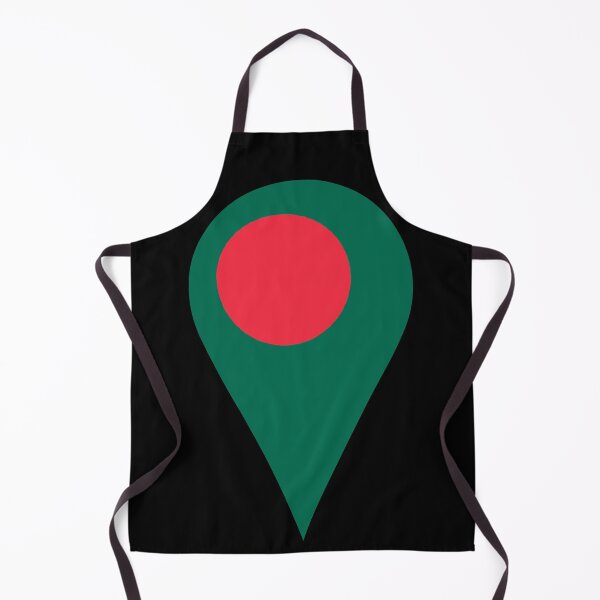 Item preview, Bangladesh Flag Location Pin Map Marker | Bangladeshi Destination GPS Icon designed and sold by NTGUILTY.