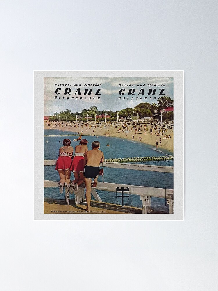 Alternate view of Ostsee und Moorbad Cranz, Ostpreussen Poster