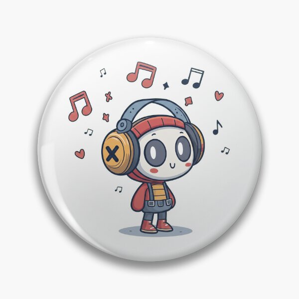 Item preview, Cute Music Robot Character designed and sold by farrerlope.