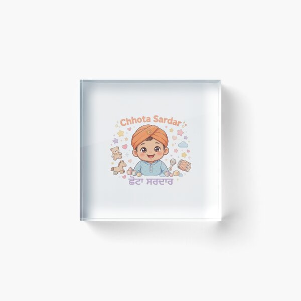 Item preview, Chhota Sardar | Cute Punjabi Baby Boy T-Shirt designed and sold by Softlife by Harvir.