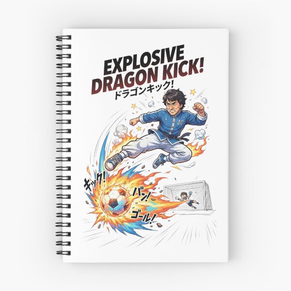 Item preview, Explosive Dragon Kick Anime Kung Fu Soccer designed and sold by annaarthk.