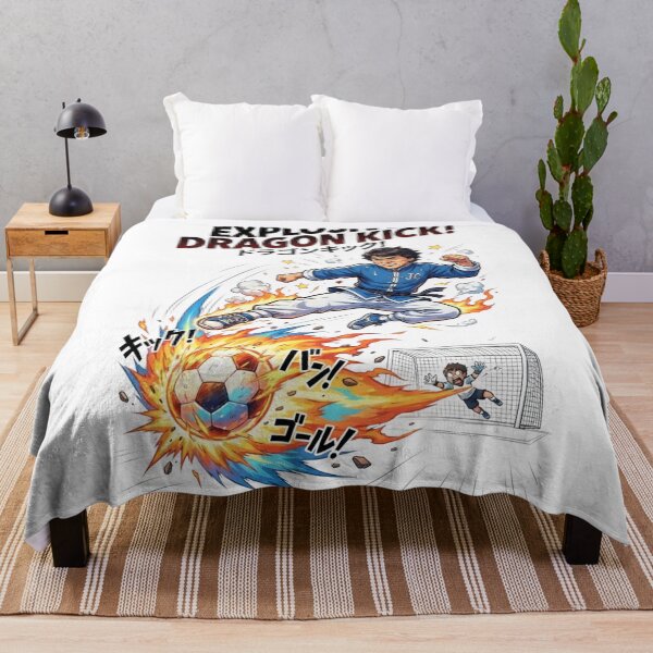 Item preview, Explosive Dragon Kick Anime Kung Fu Soccer designed and sold by annaarthk.