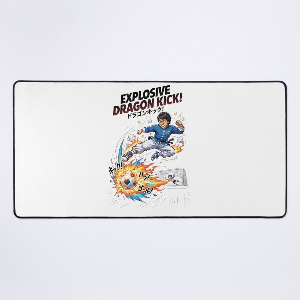 Item preview, Explosive Dragon Kick Anime Kung Fu Soccer designed and sold by annaarthk.