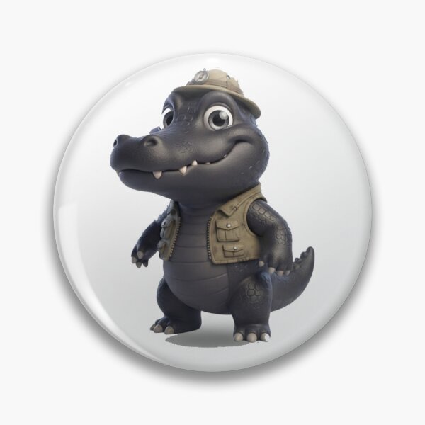 Item preview, Adventurer Crocodile Character Tee designed and sold by TripleVertex-1.