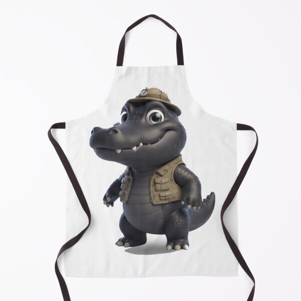 Item preview, Adventurer Crocodile Character Tee designed and sold by TripleVertex-1.