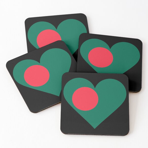 Item preview, Bangladesh Heart Flag Graphic | I Love Bangladesh Patriotic Symbol designed and sold by NTGUILTY.