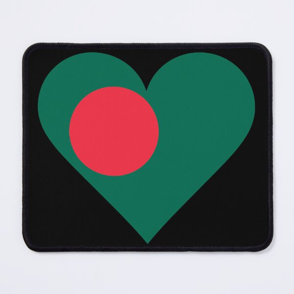 Item preview, Bangladesh Heart Flag Graphic | I Love Bangladesh Patriotic Symbol designed and sold by NTGUILTY.