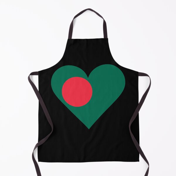 Artikelvorschau, Bangladesch-Herzflaggen-Grafik | Patriotisches Symbol „Ich liebe Bangladesch“ entworfen und verkauft von NTGUILTY.