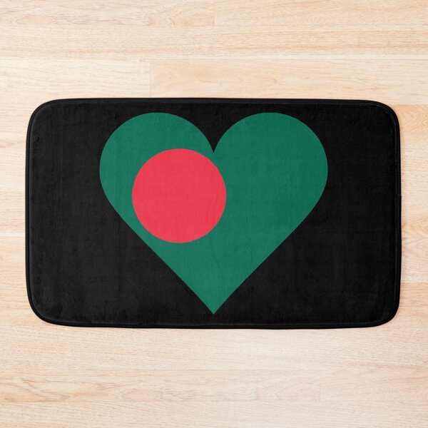 Item preview, Bangladesh Heart Flag Graphic | I Love Bangladesh Patriotic Symbol designed and sold by NTGUILTY.