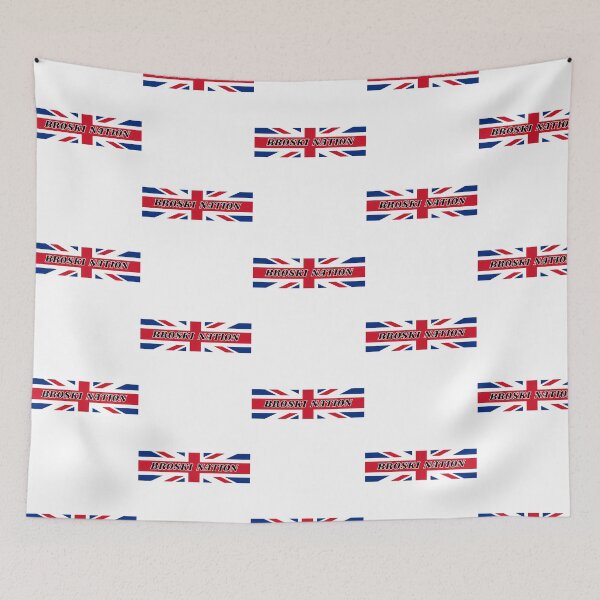 Item preview, Broski Nation For The Brits Bumper Sticker designed and sold by greyx-tonisha.