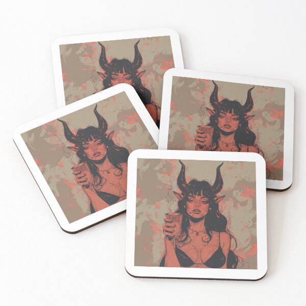 Item preview, Dark Horned Fantasy Character designed and sold by farrerlope.