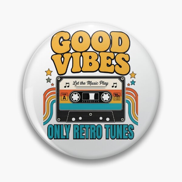 Item preview, Good Vibes Only Retro Tunes designed and sold by Sovereign Supply Co..