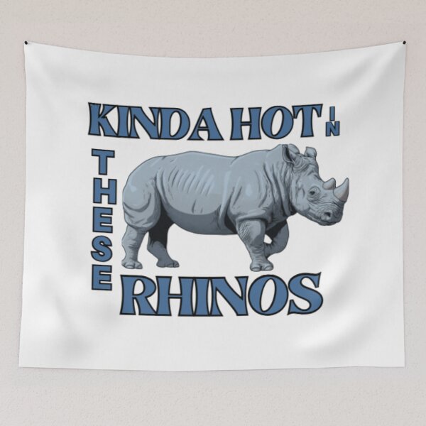 Item preview, Hot In These Rhinos designed and sold by darametzgerart.