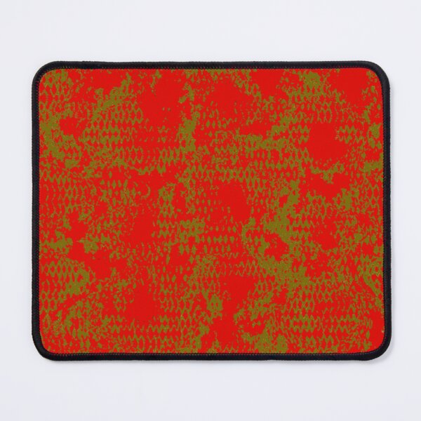 Item preview, Modern Distressed Python Print Pattern | Red & Yellow designed and sold by Frohyou.