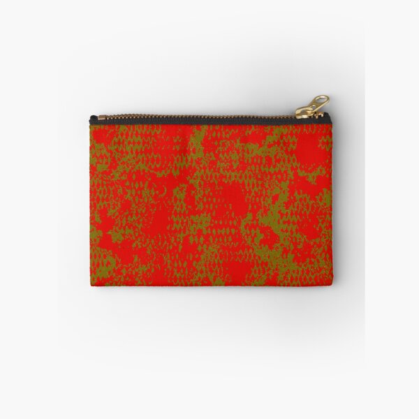 Item preview, Modern Distressed Python Print Pattern | Red & Yellow designed and sold by Frohyou.