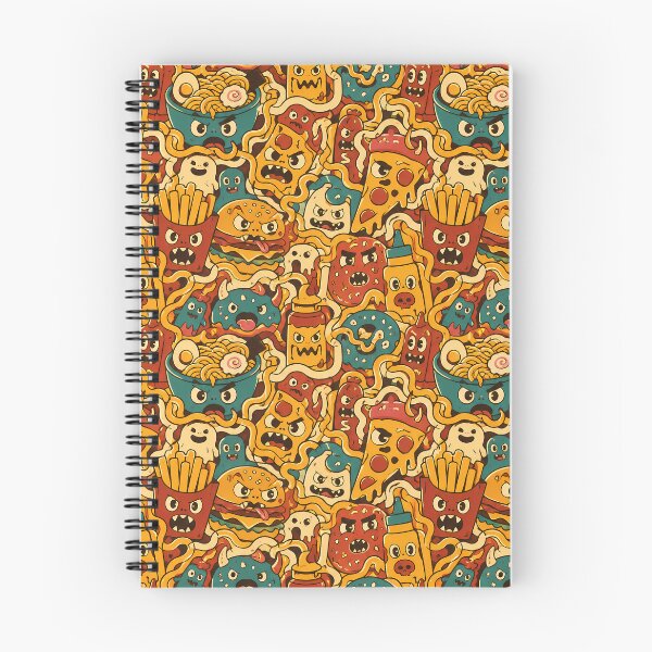 Item preview, Food Monster Labyrinth designed and sold by Thai Vibe Studio.