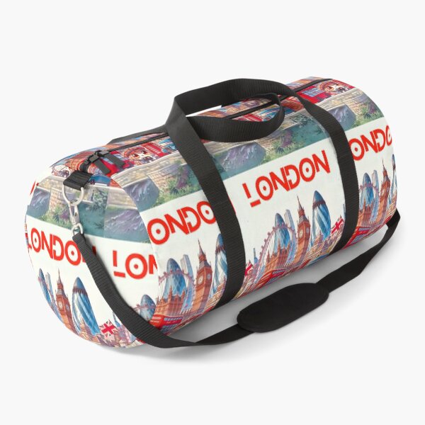 Item preview, London and London Eye  mixed cartoon style, double decker, Big Ben designed and sold by Coolparrotgirl.