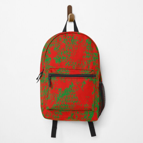 Item preview, Modern Distressed Python Print Pattern | Red & Green designed and sold by Frohyou.