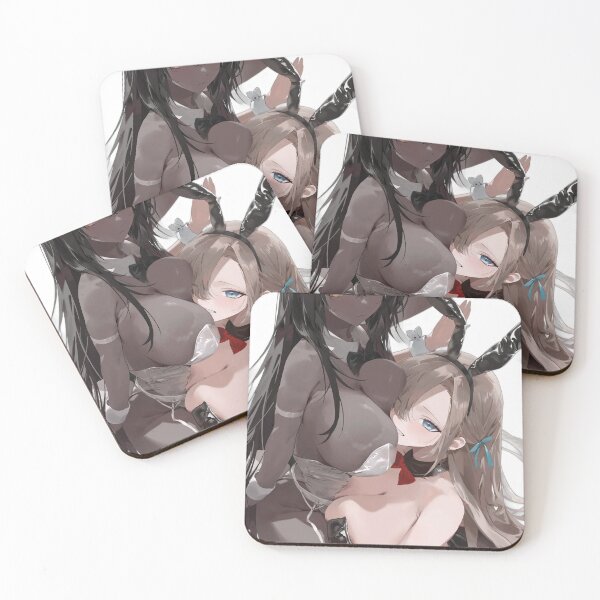 Item preview, Asuna Ichinose and Karin Kakudate Bunny Suits Blue Archive designed and sold by KomiArts.