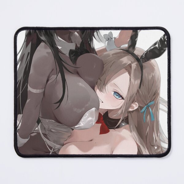 Item preview, Asuna Ichinose and Karin Kakudate Bunny Suits Blue Archive designed and sold by KomiArts.