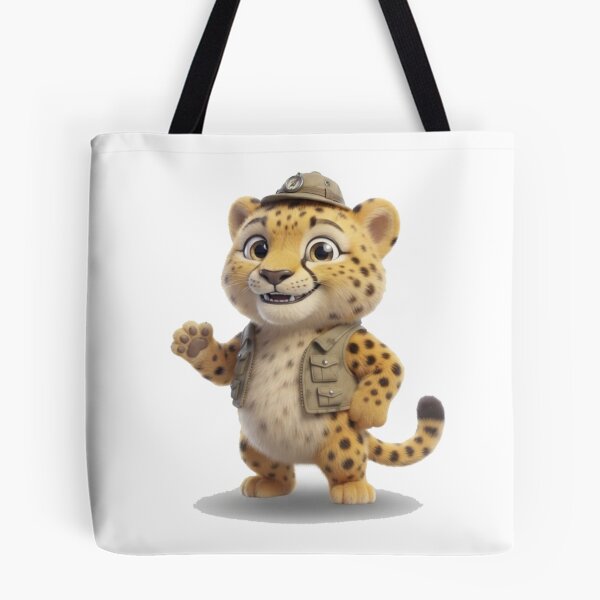 Item preview, Adventurer Leopard Character Tee designed and sold by TripleVertex-1.