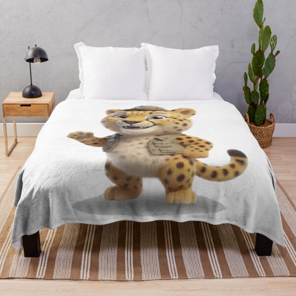 Item preview, Adventurer Leopard Character Tee designed and sold by TripleVertex-1.