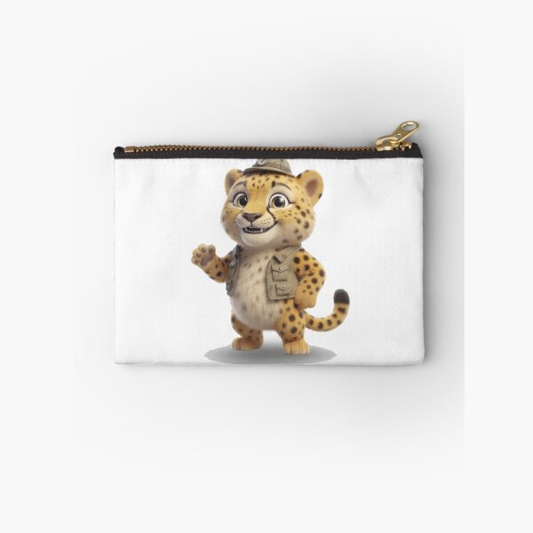 Item preview, Adventurer Leopard Character Tee designed and sold by TripleVertex-1.