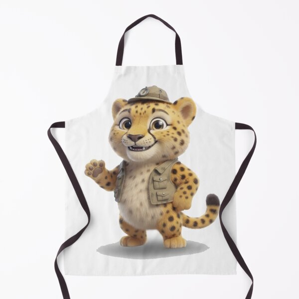 Item preview, Adventurer Leopard Character Tee designed and sold by TripleVertex-1.