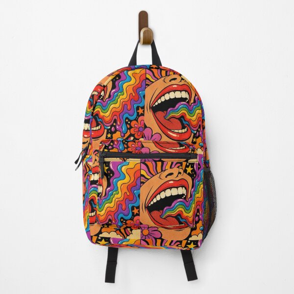 Item preview, Trippy Rainbow Mouth Psychedelic Pop Art Design designed and sold by Ink-verse-.