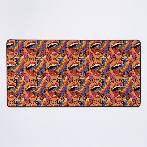 Item preview, Trippy Rainbow Mouth Psychedelic Pop Art Design designed and sold by Ink-verse-.