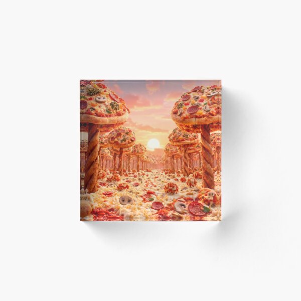 Item preview, Forest of Pizza designed and sold by Orese12.