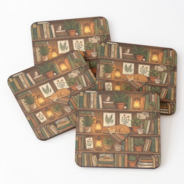 Item preview, Cozy Bookshelf designed and sold by artistifoo.