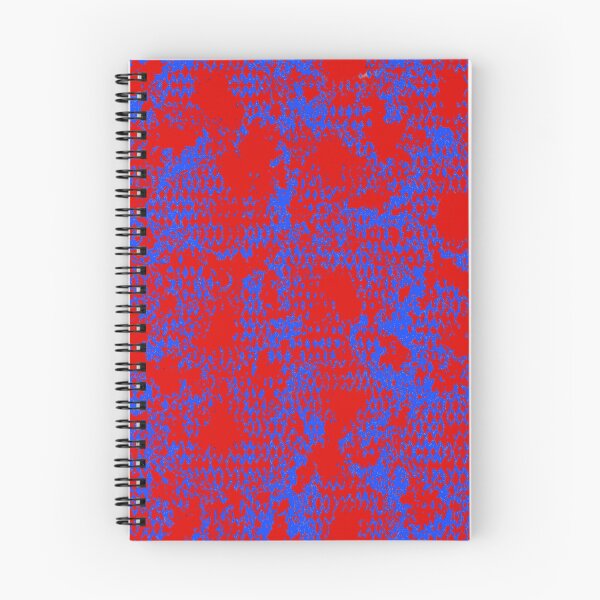 Item preview, Modern Distressed Python Print Pattern | Red & Blue designed and sold by Frohyou.