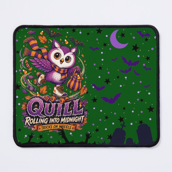 Item preview, Cute Halloween Roller Skate Owl Design designed and sold by PinnyPxStudio.