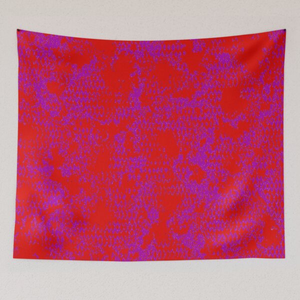 Item preview, Modern Distressed Python Print Pattern | Red & Purple designed and sold by Frohyou.