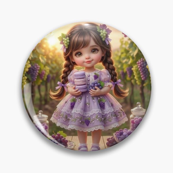 Item preview, The Little Grape Princess designed and sold by JoyNest = "The nest of joy".