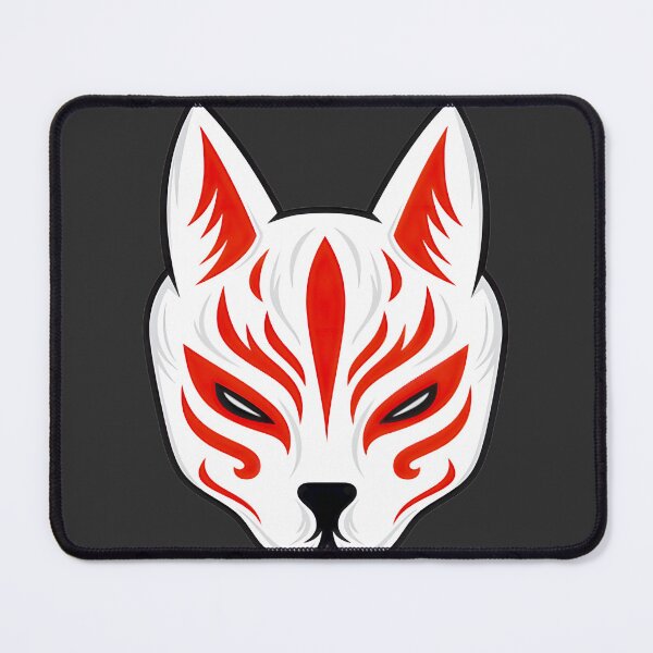 Item preview, Traditional Japanese Kitsune Mask - Noh Theater Fox Mask Art ⭐⭐⭐⭐⭐ designed and sold by Geraldo Gonzalez.