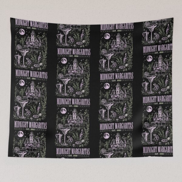 Item preview, Midnight Margaritas Witchy Gothic Haunted House Moonlit Cocktail designed and sold by ostenlee.
