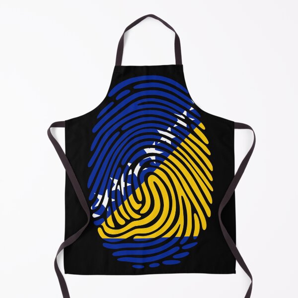 Item preview, Bosnia and Herzegovina Flag Fingerprint Identity  designed and sold by NTGUILTY.