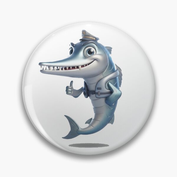 Item preview, Captain Fish Character Tee | Triple Vertex designed and sold by TripleVertex-1.