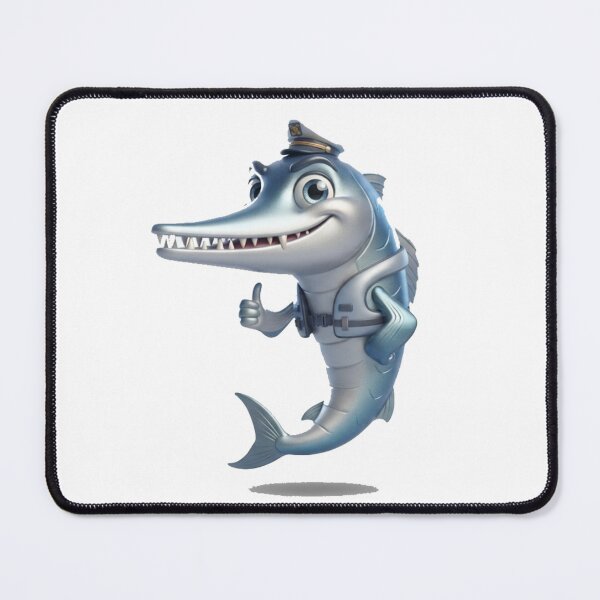 Item preview, Captain Fish Character Tee | Triple Vertex designed and sold by TripleVertex-1.