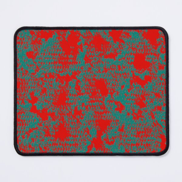 Item preview, Modern Distressed Python Print Pattern | Red & Teal designed and sold by Frohyou.