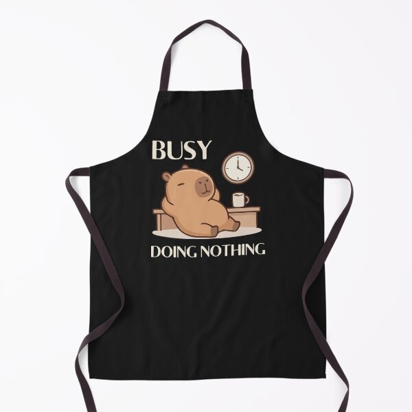 Item preview, Busy Doing Nothing Capybara designed and sold by monika-arthing.