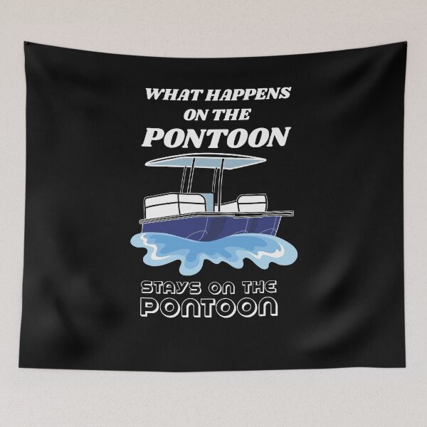 Item preview, What Happens On The Pontoon designed and sold by Kieran Abbott.