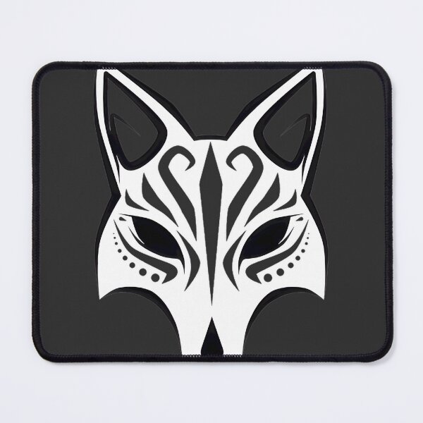 Item preview, Kitsune Mask Japanese Folklore Aesthetic Graphic Design PERFECT GIFT FOR YOU AND FRIENDS designed and sold by Geraldo Gonzalez.